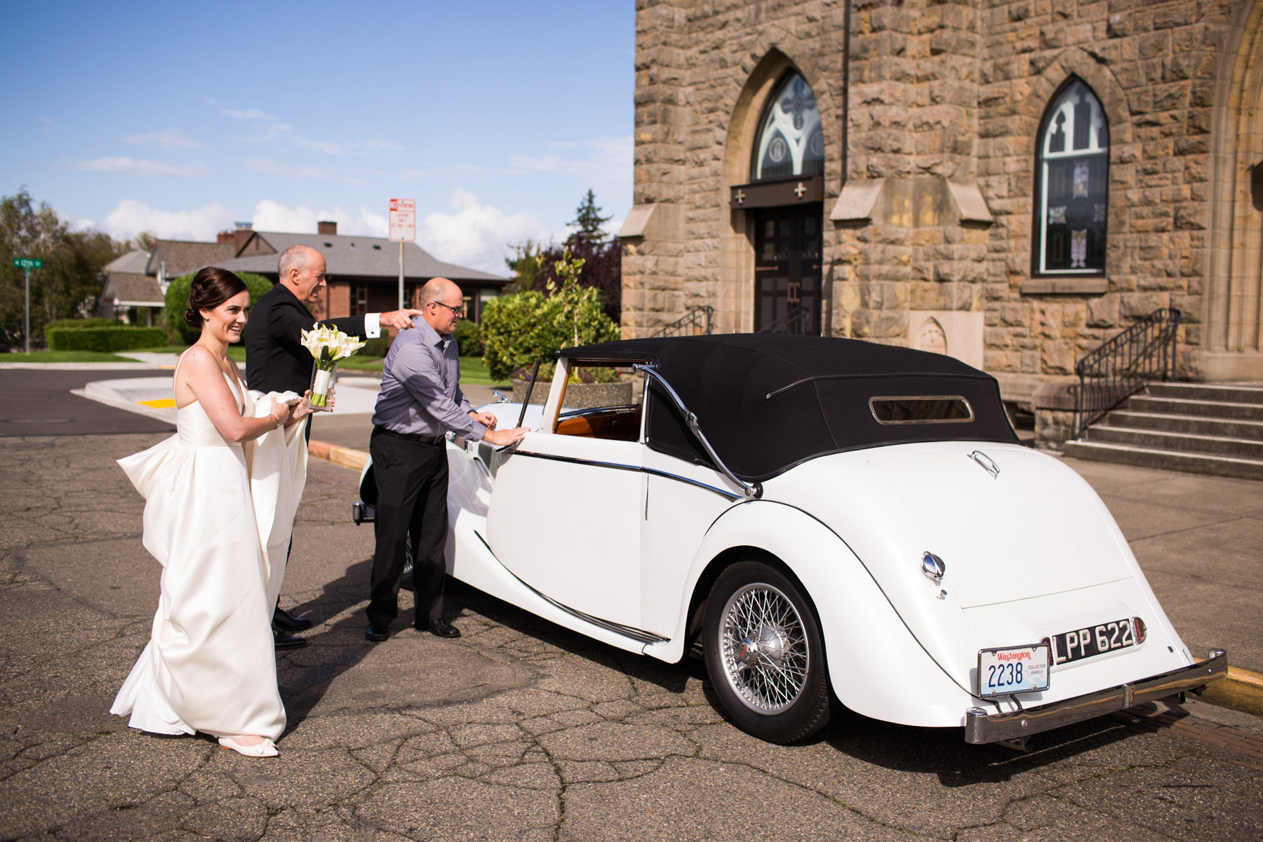 Church of St Patrick Tacoma Wedding